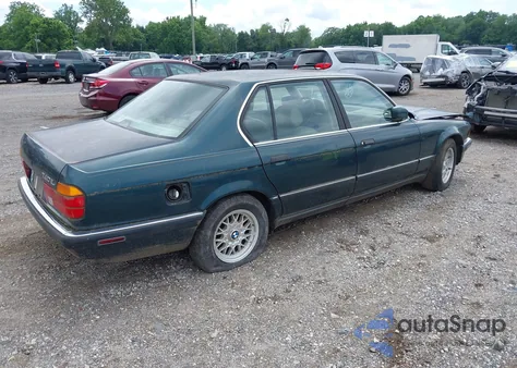 1994 BMW 740 Il Automatic из США, поврежденный, VIN WBAGD8320RDE90248